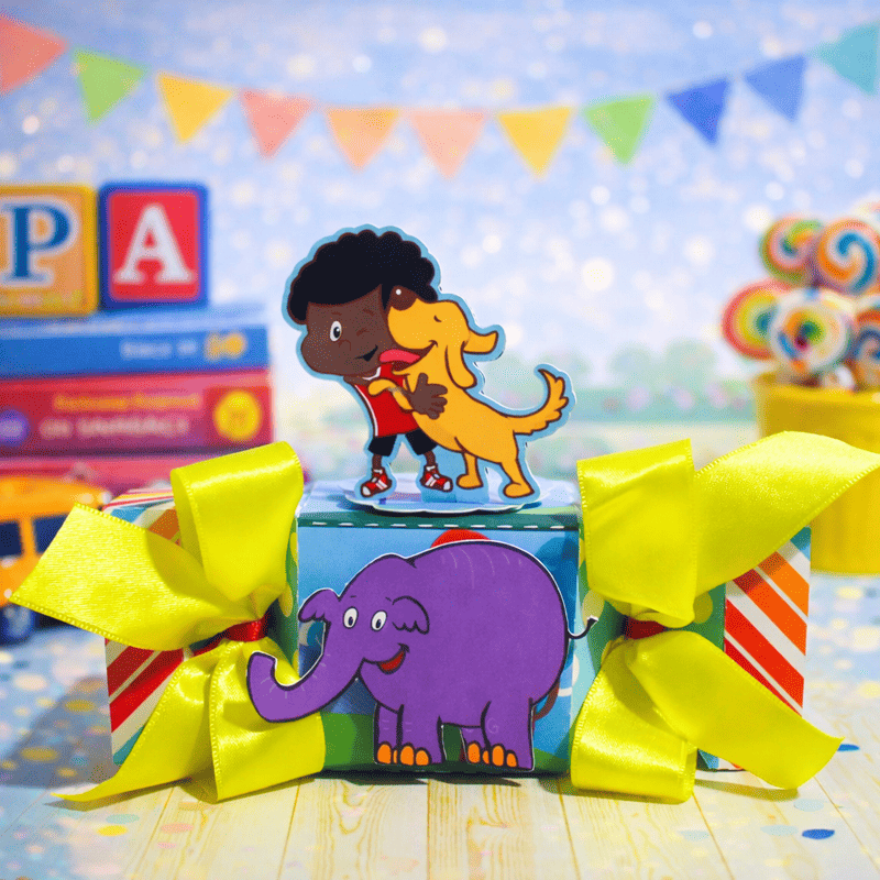 Kit Festa 3 Palavrinhas Completo | Arquivos Silhouette + PDF Personalizados - imagem 5