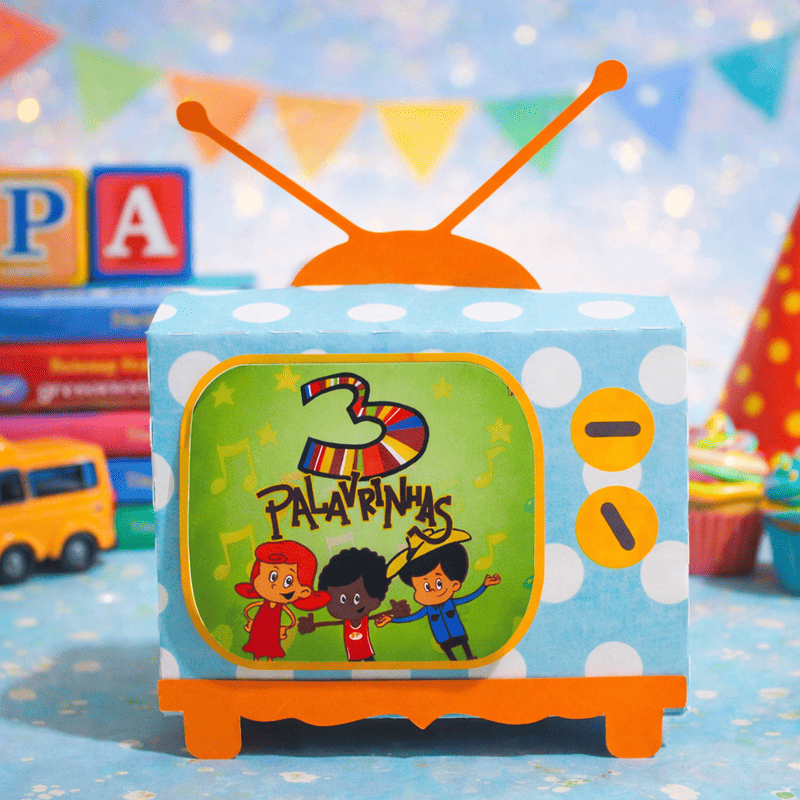 Kit Festa 3 Palavrinhas Completo | Arquivos Silhouette + PDF Personalizados - imagem 7