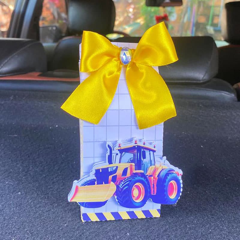 Kit Festa Trator Completo | Arquivos Silhouette + PDF + Fontes - imagem 3