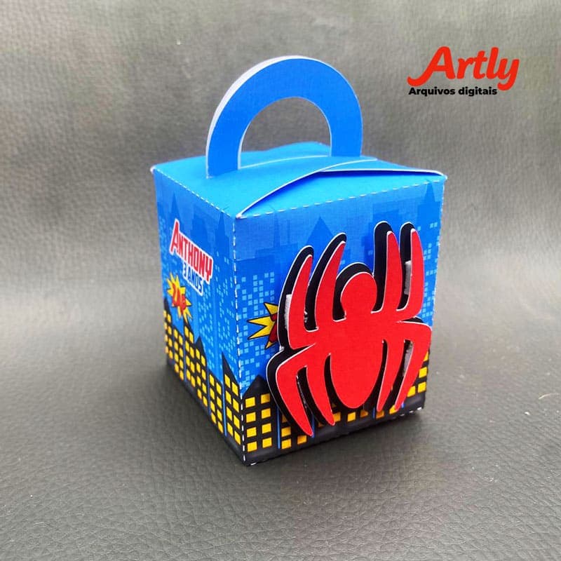 Kit Festa Personalizado Homem-Aranha | PDF + Studio Silhouette - imagem 3