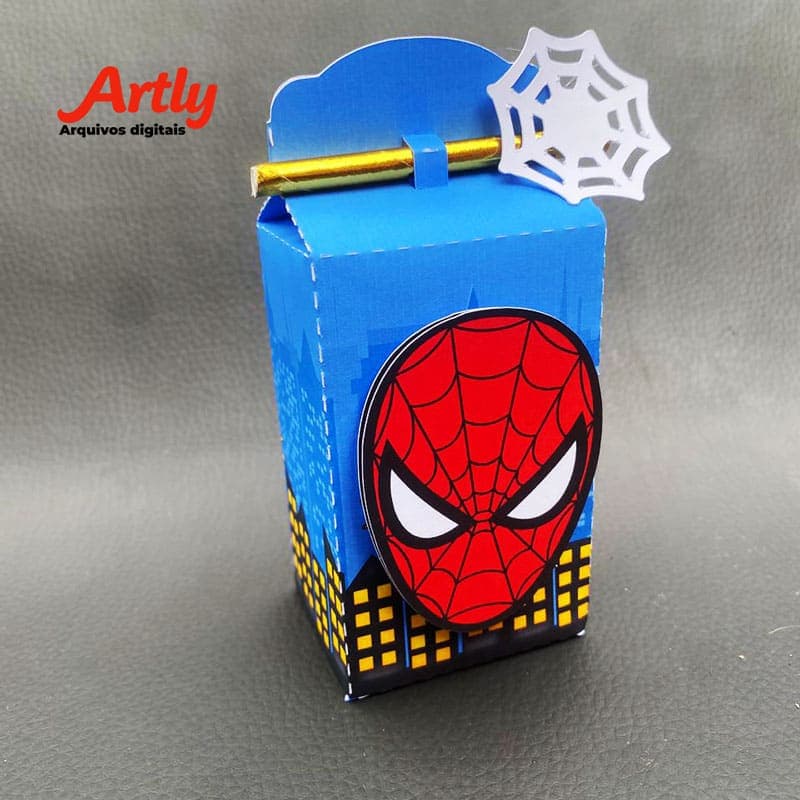 Kit Festa Personalizado Homem-Aranha | PDF + Studio Silhouette - imagem 4