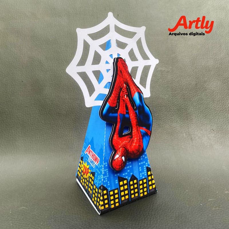 Kit Festa Personalizado Homem-Aranha | PDF + Studio Silhouette - imagem 6