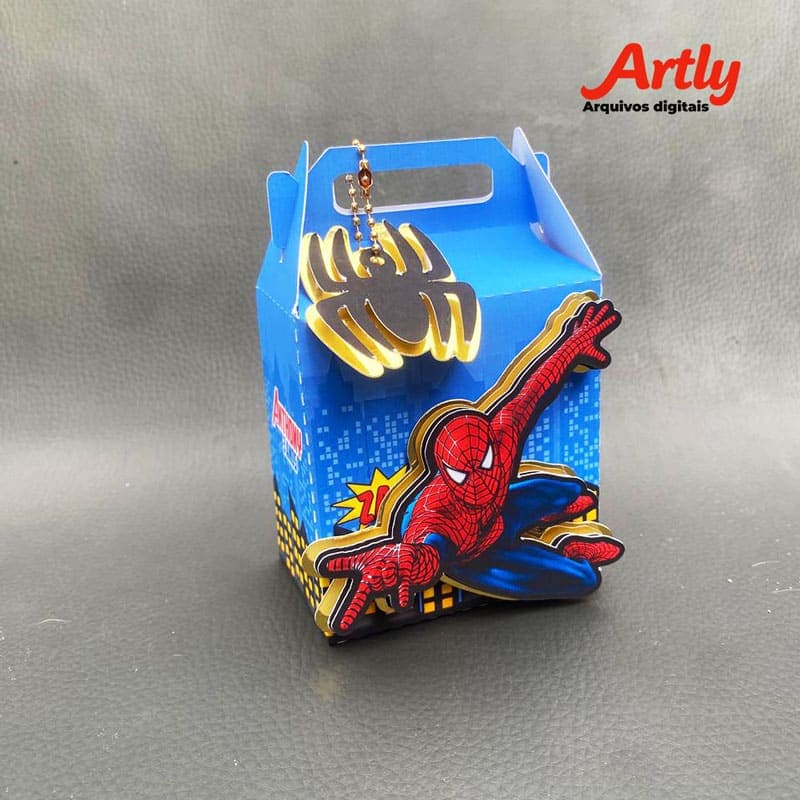 Kit Festa Personalizado Homem-Aranha | PDF + Studio Silhouette - imagem 7