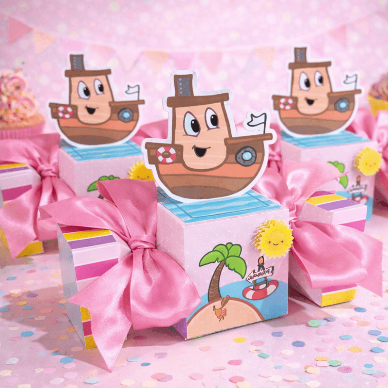 Kit Festa 3 Palavrinhas Feminino | Arquivos Silhouette + PDF Personalizados