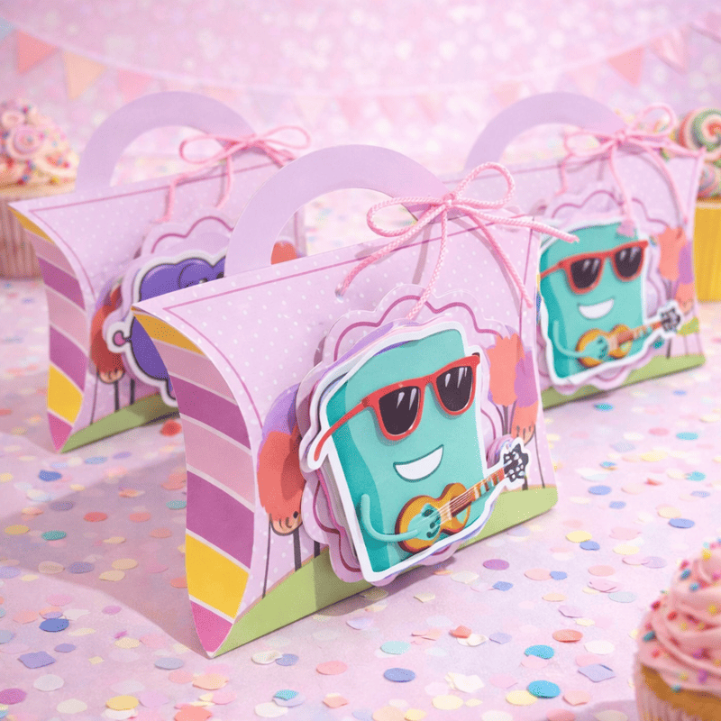 Kit Festa 3 Palavrinhas Feminino | Arquivos Silhouette + PDF Personalizados - imagem 4