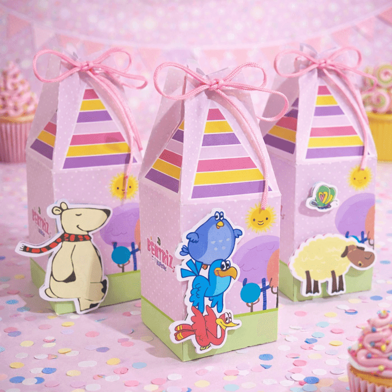 Kit Festa 3 Palavrinhas Feminino | Arquivos Silhouette + PDF Personalizados - imagem 7