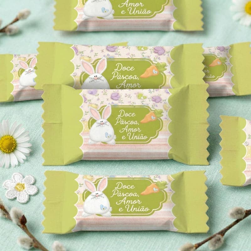 Kit Embalagens para Balas Páscoa | 6 Artes PNG + PDF para Imprimir - imagem 2