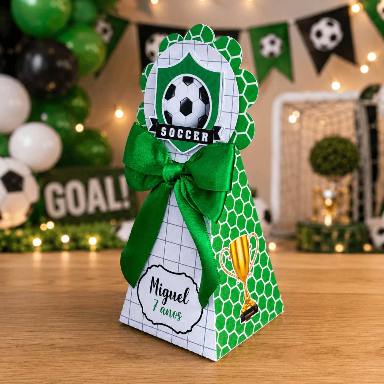 Kit Festa Personalizado Futebol | PDF + Studio Silhouette - imagem 3