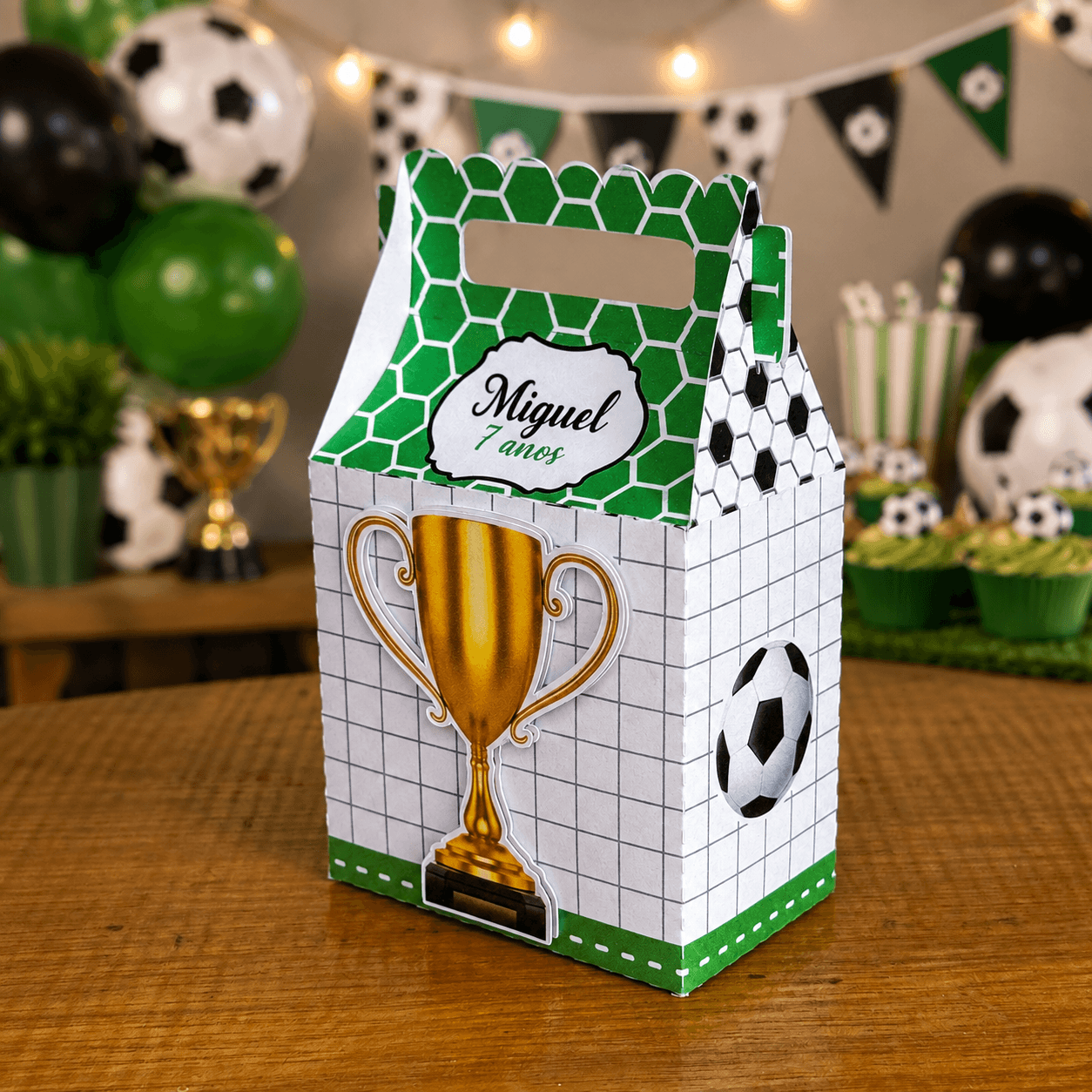 Kit Festa Personalizado Futebol | PDF + Studio Silhouette - imagem 5