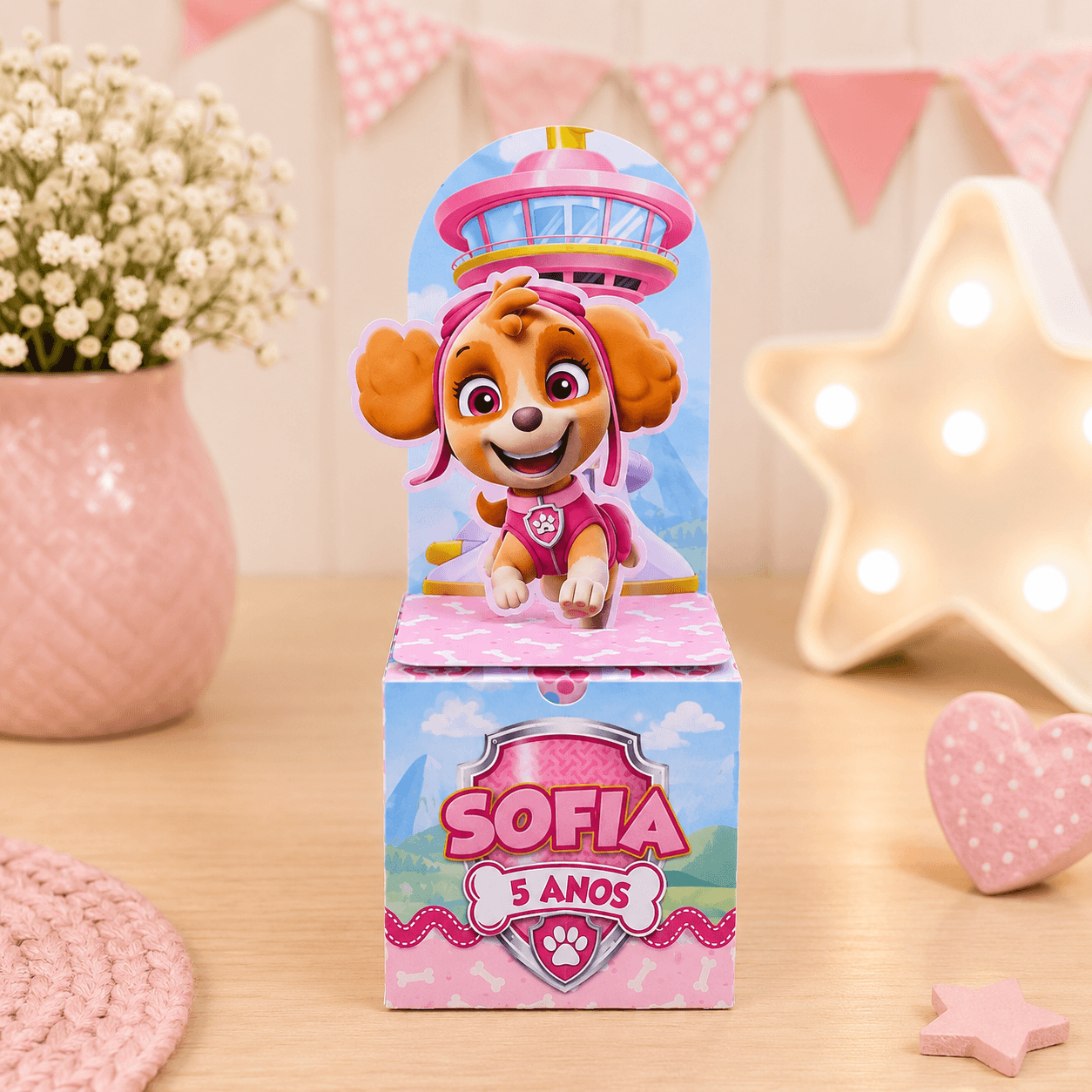 Kit Festa Personalizado Skye | PDF + Studio Silhouette + Fonte - imagem 4