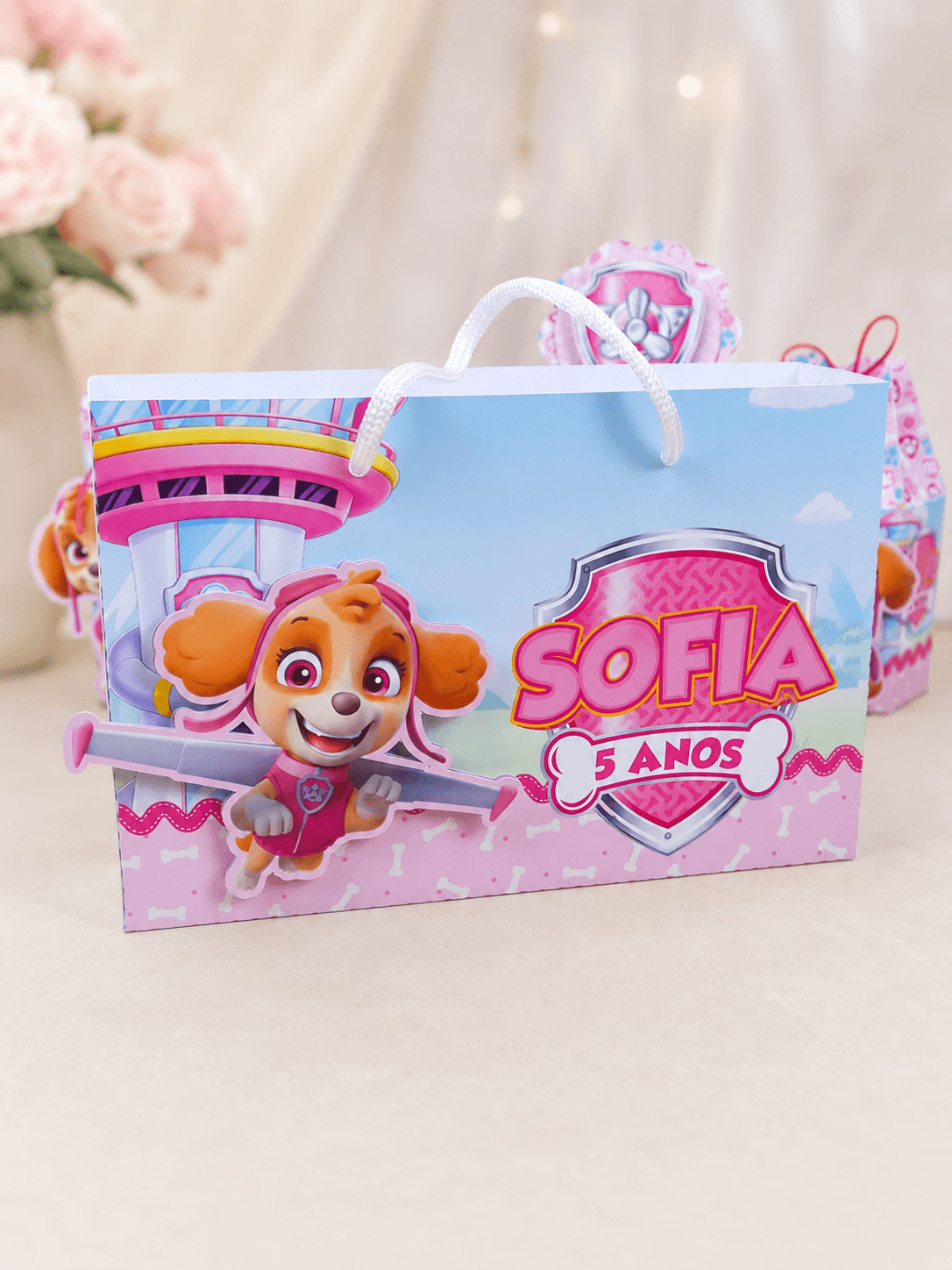 Kit Festa Personalizado Skye | PDF + Studio Silhouette + Fonte - imagem 8