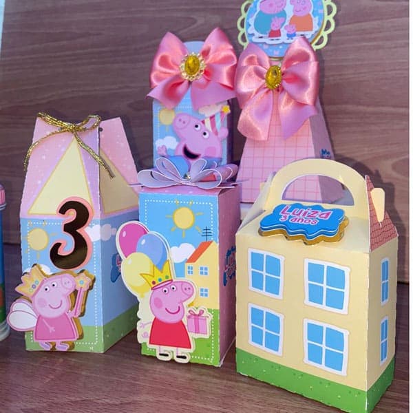 Kit Festa Personalizado Peppa Pig | Arquivo Digital PDF + Studio Silhouette - imagem 2