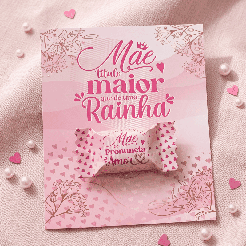 Card de Balas Dia das Mães Imprimível | PNG + PDF Lembrancinha Personalizada - imagem 3