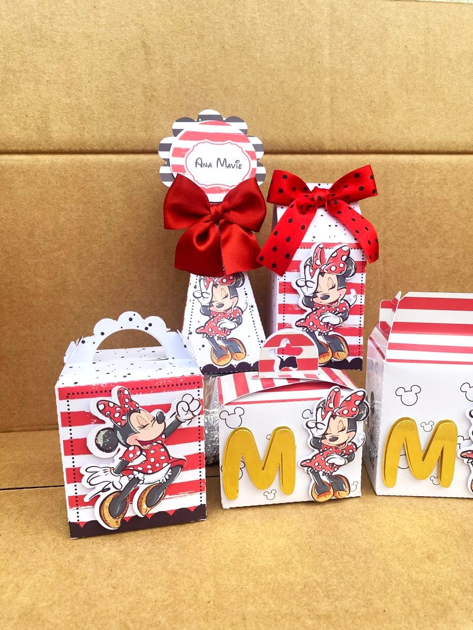 Kit Festa Personalizado Minnie Vermelha | PDF + Studio Silhouette - imagem 3