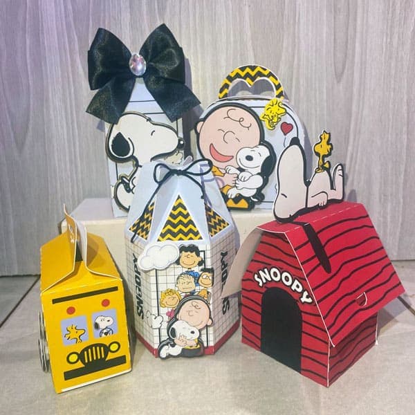 Kit Festa Personalizado Snoopy | Arquivo Digital PDF + Studio Silhouette + Fontes