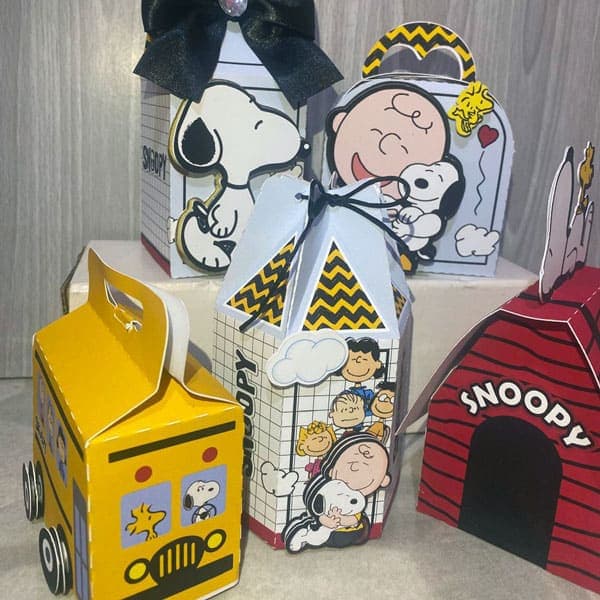 Kit Festa Personalizado Snoopy | Arquivo Digital PDF + Studio Silhouette + Fontes - imagem 2