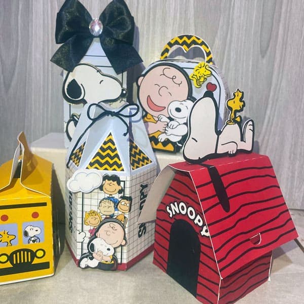 Kit Festa Personalizado Snoopy | Arquivo Digital PDF + Studio Silhouette + Fontes - imagem 3