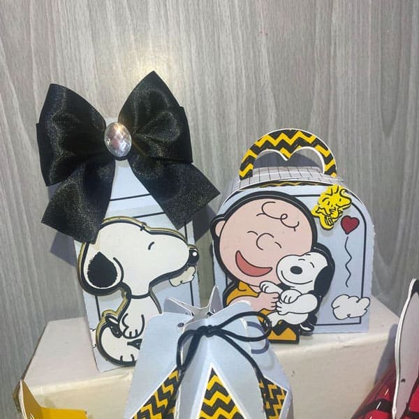 Kit Festa Personalizado Snoopy | Arquivo Digital PDF + Studio Silhouette + Fontes - imagem 4