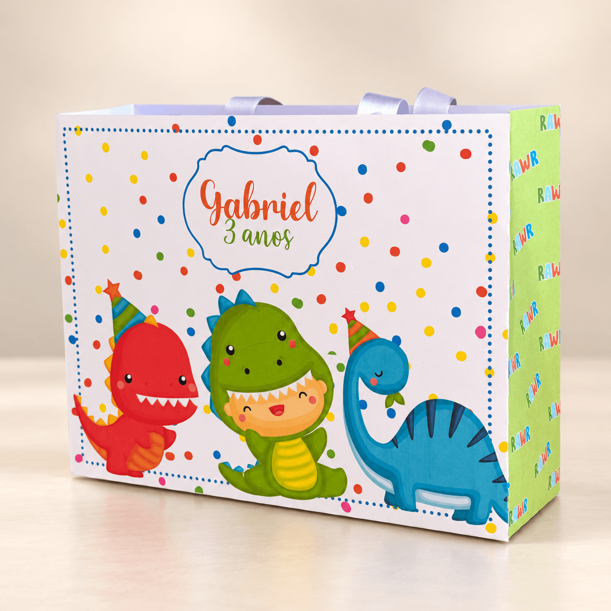 Kit Festa Personalizado Dino Baby | Arquivo Digital PDF + Studio Silhouette - imagem 4