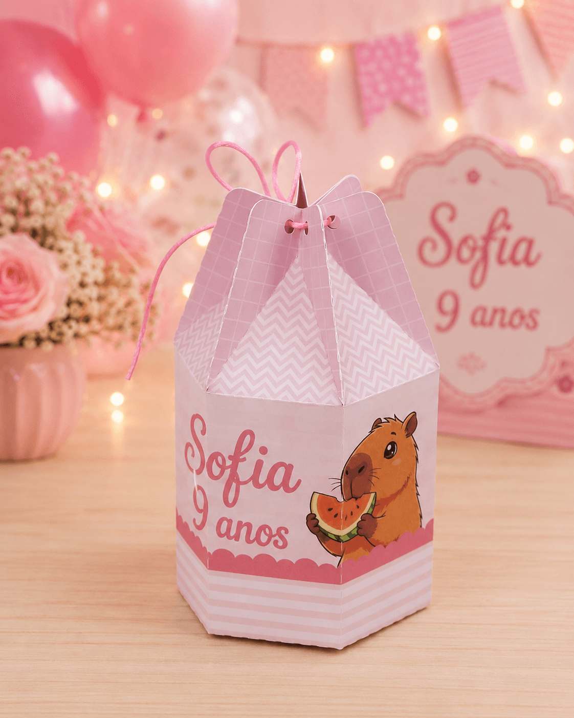 Kit Festa Personalizado Capivara | PDF + Studio Silhouette - imagem 7