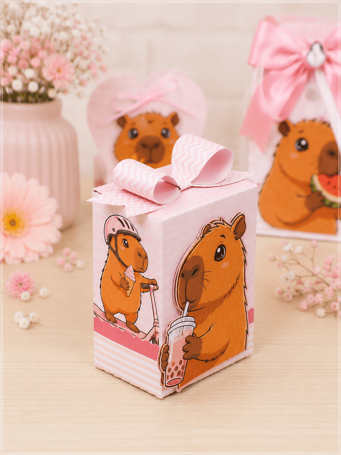 Kit Festa Personalizado Capivara | PDF + Studio Silhouette - imagem 5