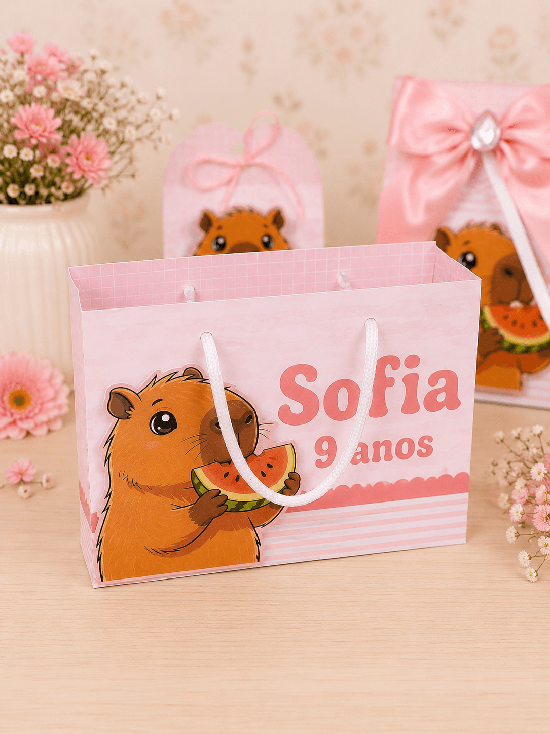 Kit Festa Personalizado Capivara | PDF + Studio Silhouette - imagem 4