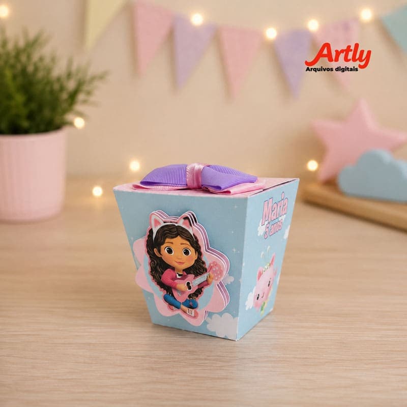 Kit Festa Personalizado Casa Mágica de Gaby para Imprimir | Arquivos PDF e Studio - imagem 7