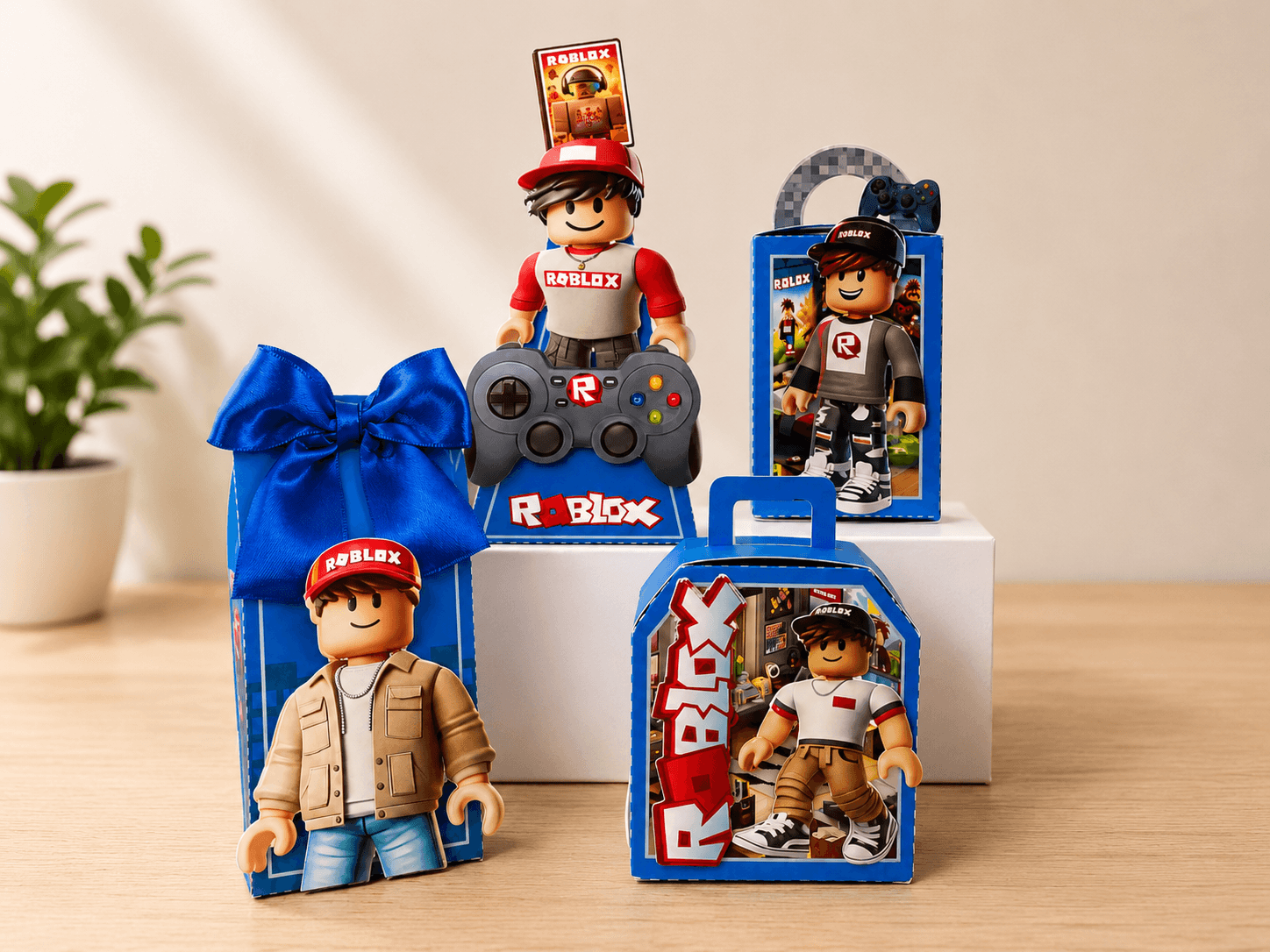 Kit Festa Personalizado Roblox | PDF + Studio Silhouette - imagem 4