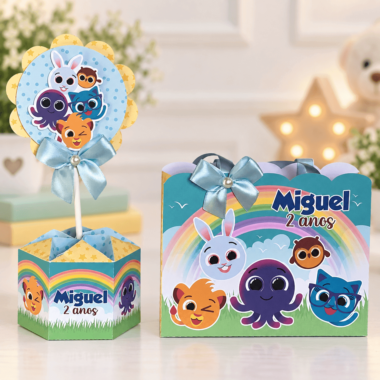 Kit Festa Personalizado Bolofofos | Arquivo Digital PDF + Studio Silhouette - imagem 4