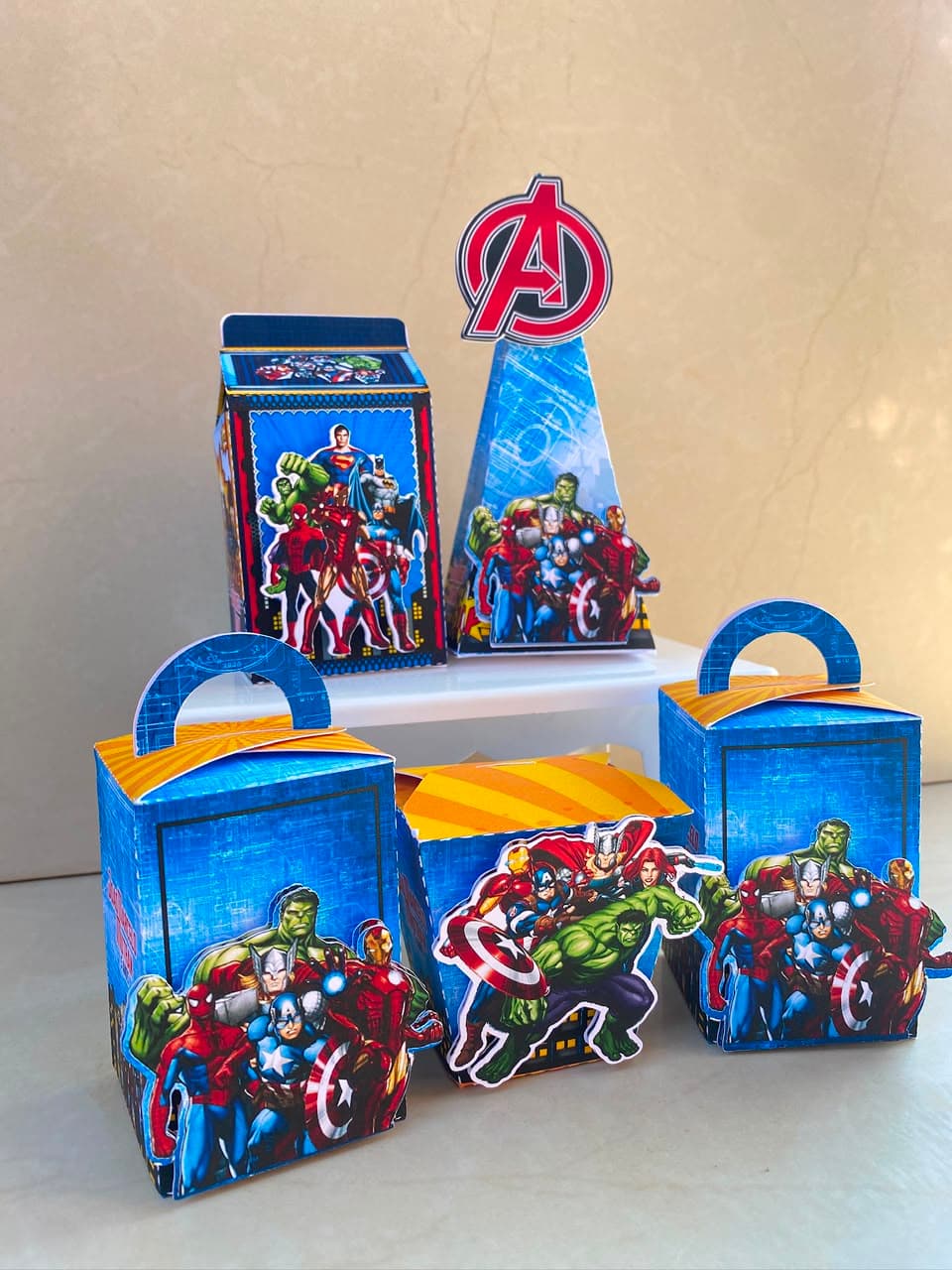 Kit Festa Personalizado Heróis | PDF + Studio Silhouette - imagem 4