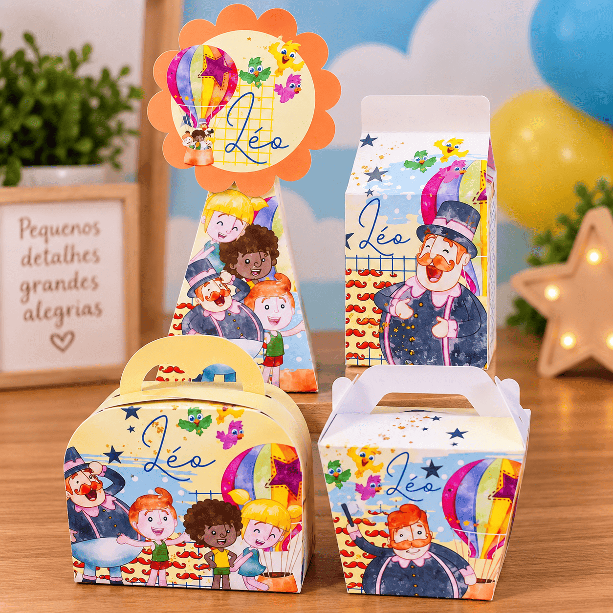 Kit Festa Personalizado Mundo Bita | Arquivo Digital PDF + Studio Silhouette