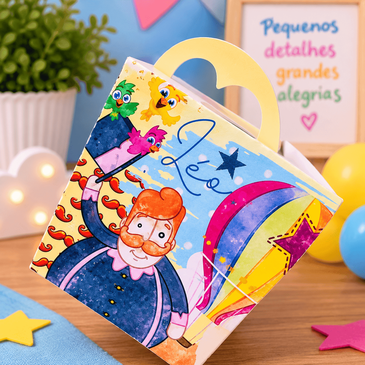 Kit Festa Personalizado Mundo Bita | Arquivo Digital PDF + Studio Silhouette - imagem 3