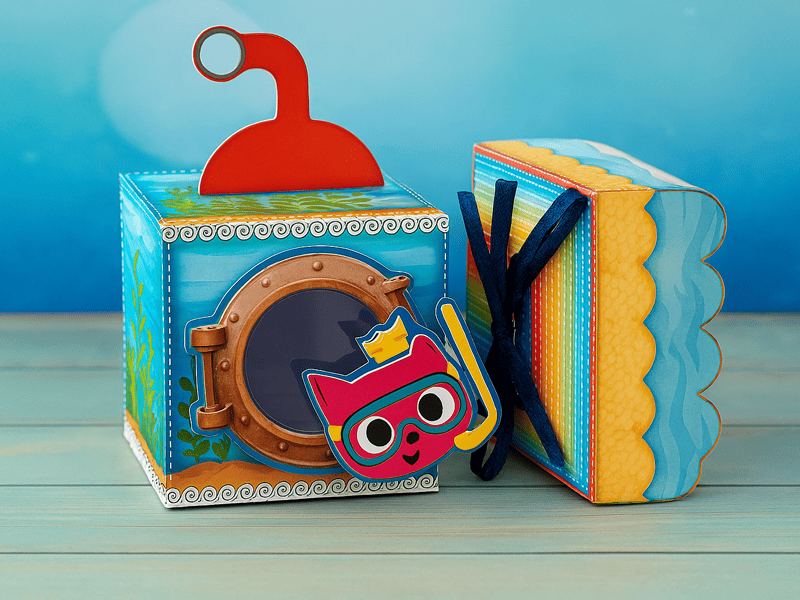 🦈 Baby Shark Azul – Arquivo Digital Silhouette e PDF | Kit para Recorte - imagem 7