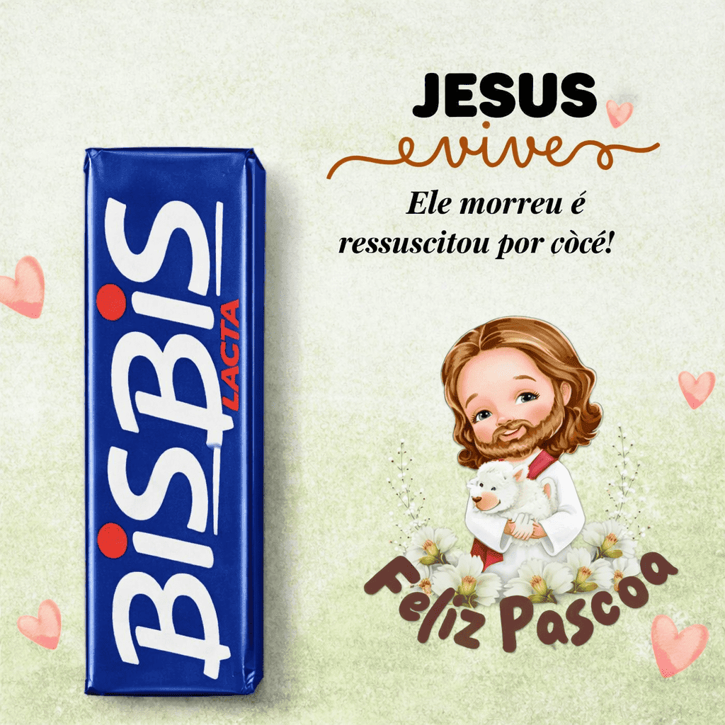 Kit Card Bis Páscoa Cristã | Arquivos PNG + PDF para Imprimir + Fotos - imagem 2