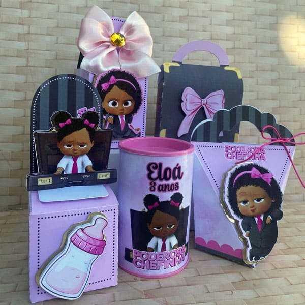 Kit Festa Personalizado Poderosa Chefinha | Arquivo Digital PDF + Studio Silhouette - imagem 2
