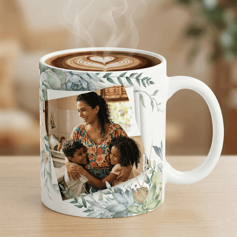 Arte Caneca Vovó Mãe com Açúcar | PNG + PDF + AI Sublimação Personalizada - imagem 4