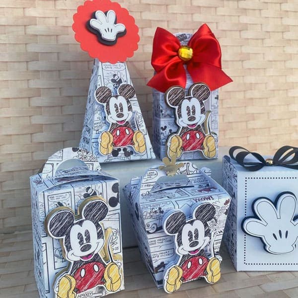 Kit Festa Personalizado Mickey Mouse | Arquivo Digital PDF + Studio Silhouette + Fonte - imagem 2