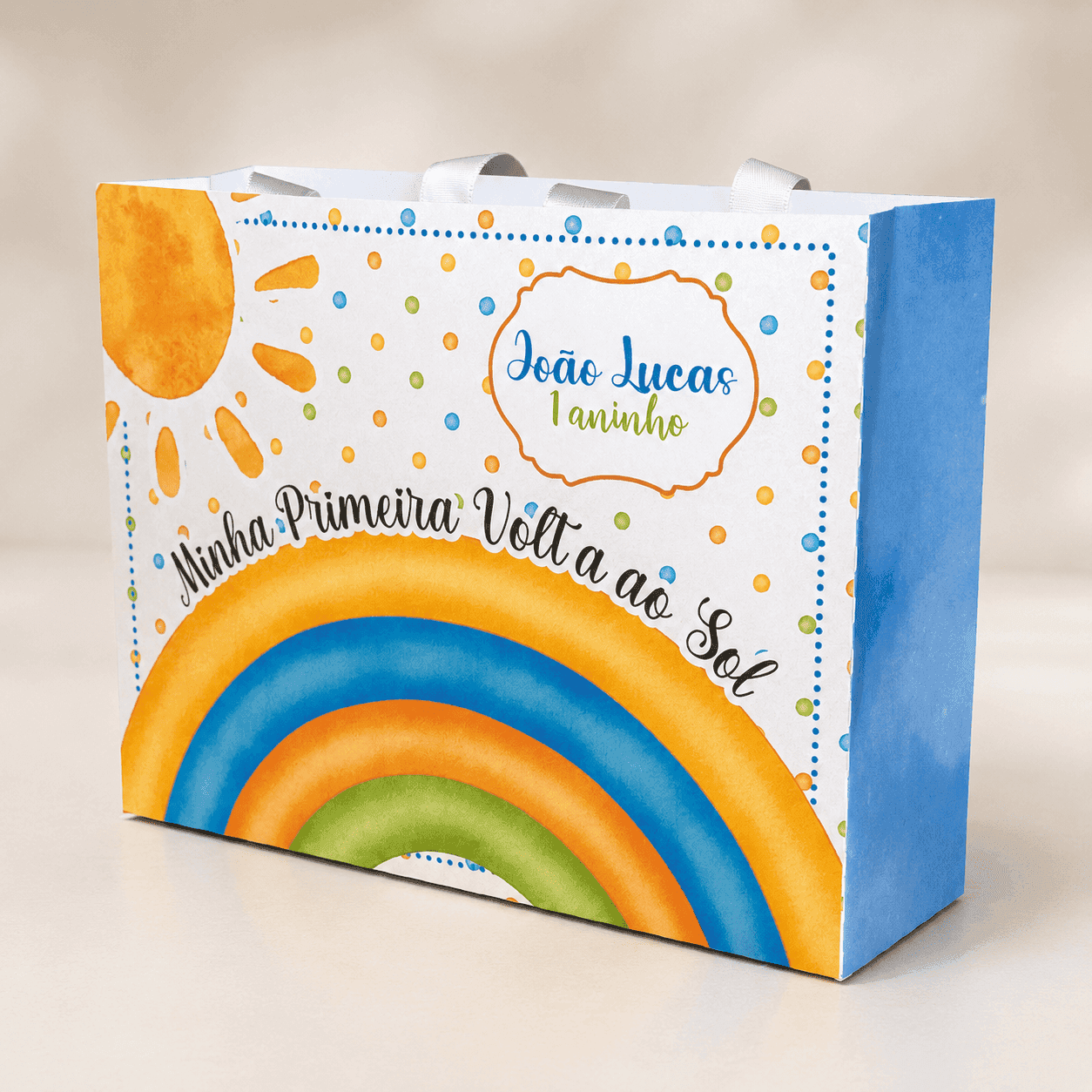 Kit Festa Primeira Volta ao Sol Menino | Arquivo Digital PDF + Studio Silhouette - imagem 3