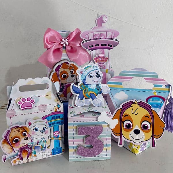 Kit Festa Personalizado Skye e Everest | Arquivo Digital PDF + Studio Silhouette - imagem 2