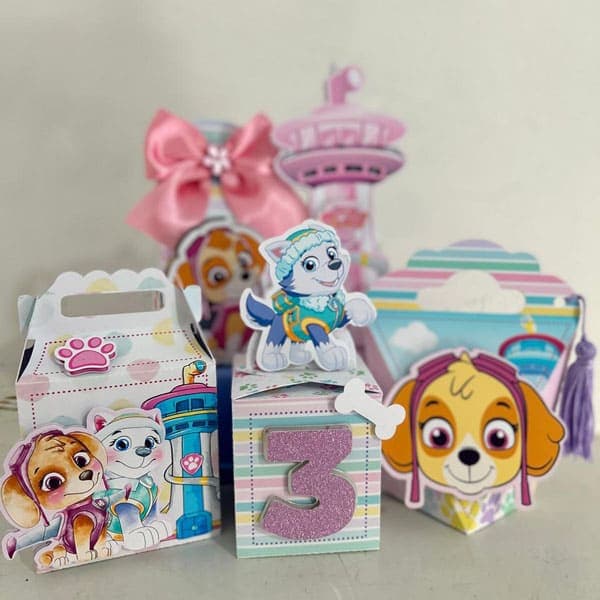 Kit Festa Personalizado Skye e Everest | Arquivo Digital PDF + Studio Silhouette - imagem 3