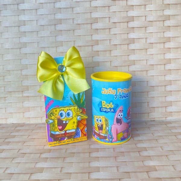 Kit Festa Personalizado Bob Esponja | Arquivo Digital PDF + Studio Silhouette + Fonte - imagem 4
