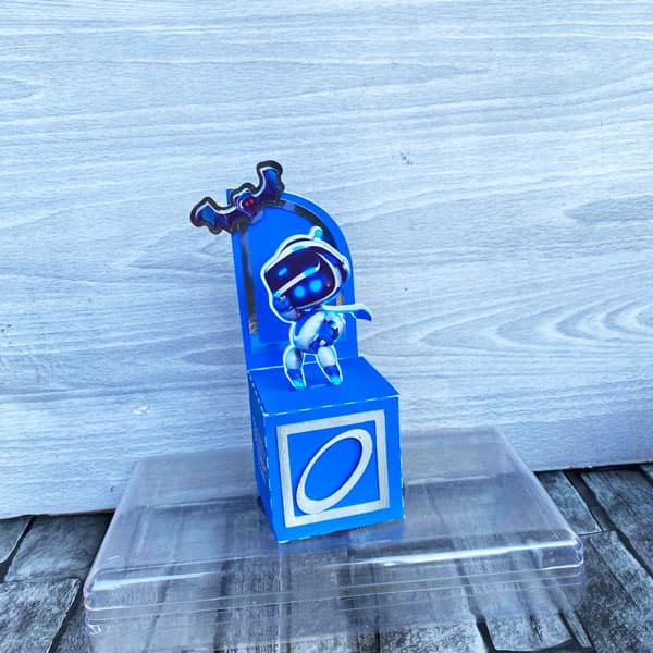 Kit Festa Personalizado Astro Bot | Arquivo Digital PDF + Studio Silhouette - imagem 3