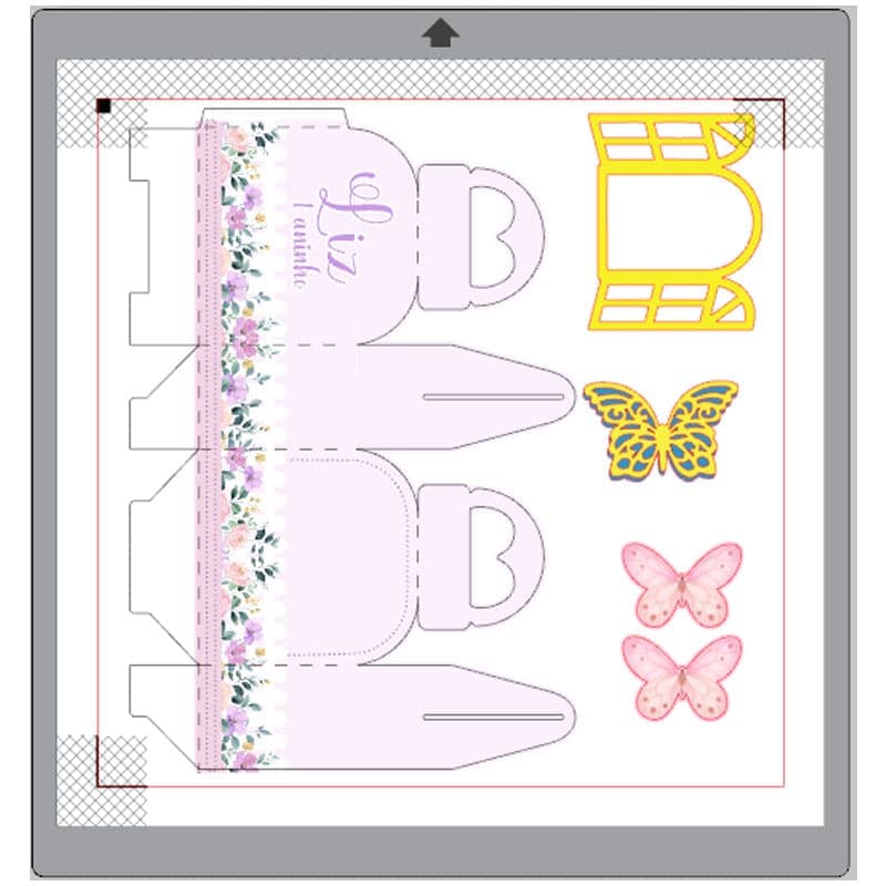 Kit Festa Jardim Lilás Completo | Arquivos Silhouette + PDF Personalizados - imagem 2