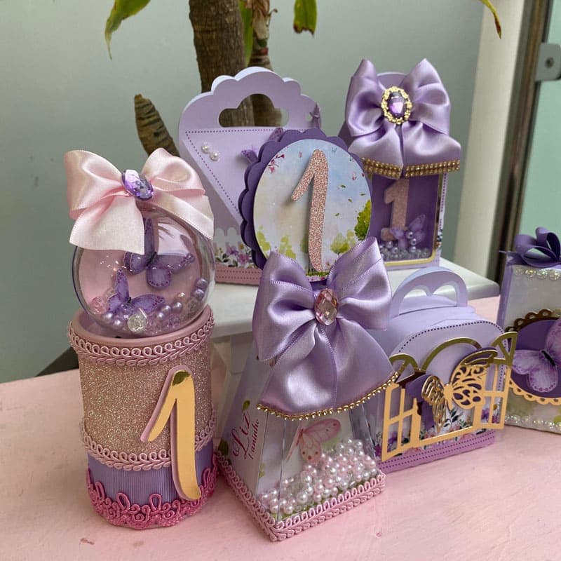 Kit Festa Jardim Lilás Completo | Arquivos Silhouette + PDF Personalizados - imagem 6