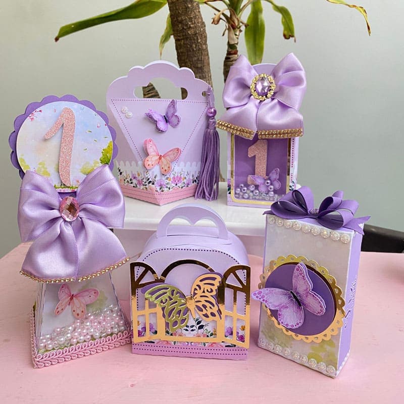 Kit Festa Jardim Lilás Completo | Arquivos Silhouette + PDF Personalizados - imagem 3