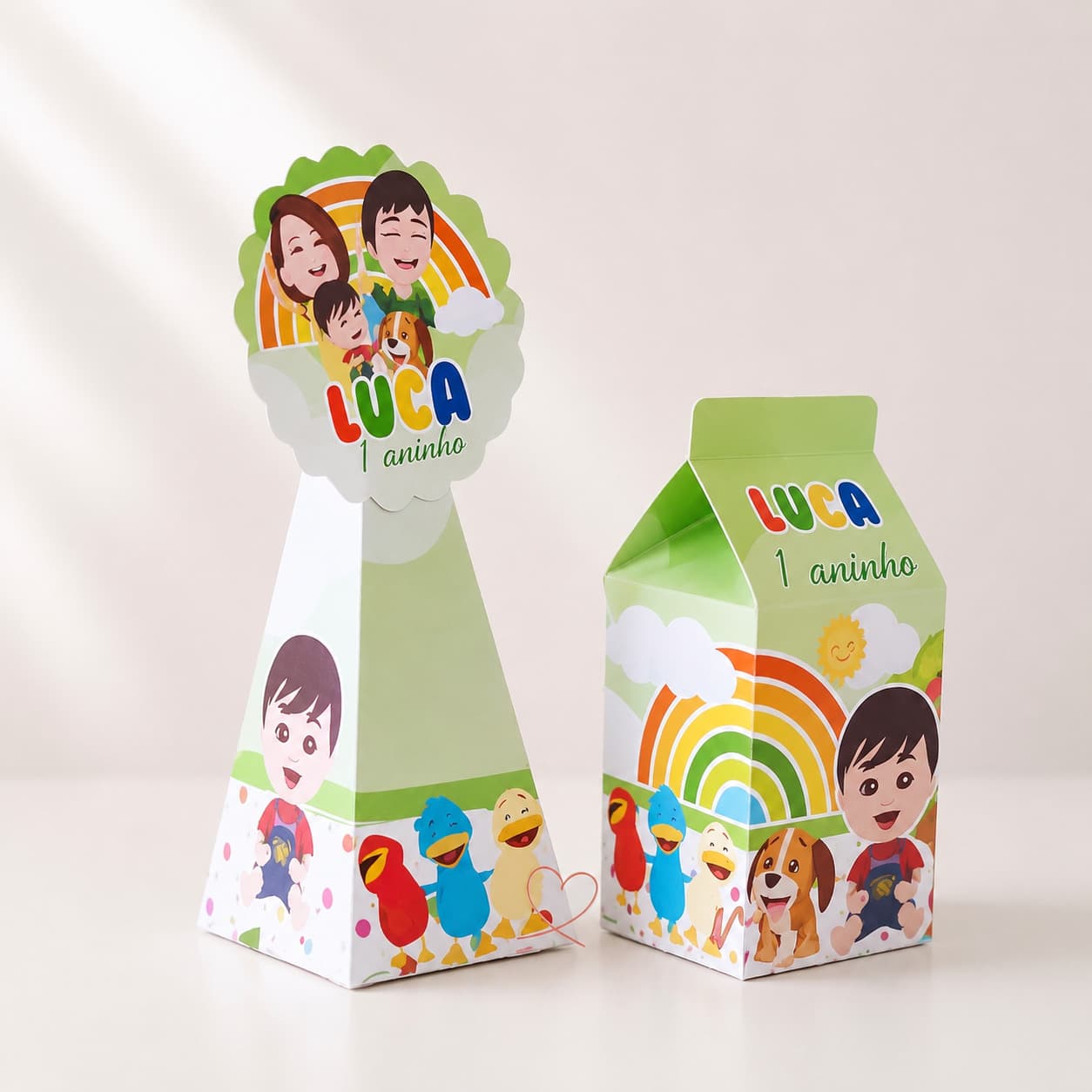 Kit Festa Personalizado Bento e Totó | Arquivo Digital PDF + Studio Silhouette - imagem 3