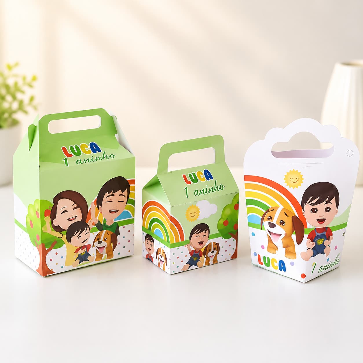 Kit Festa Personalizado Bento e Totó | Arquivo Digital PDF + Studio Silhouette - imagem 4