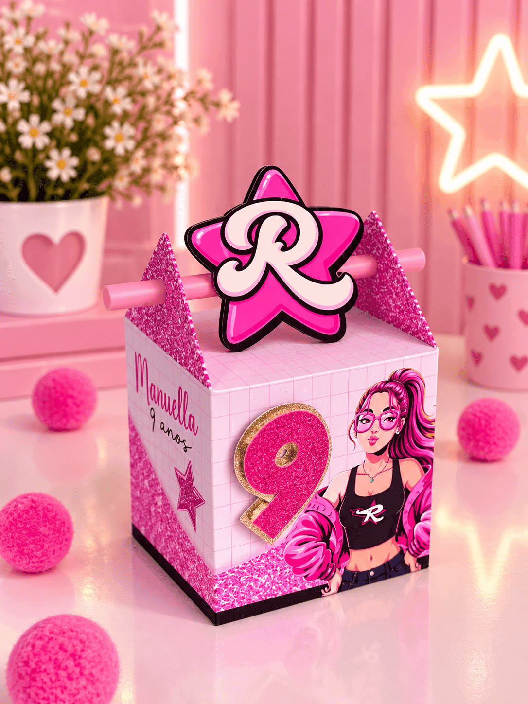 Kit Festa Personalizado Emilly Vick | Arquivo Digital PDF + Studio Silhouette + Fonte + Elementos - imagem 2