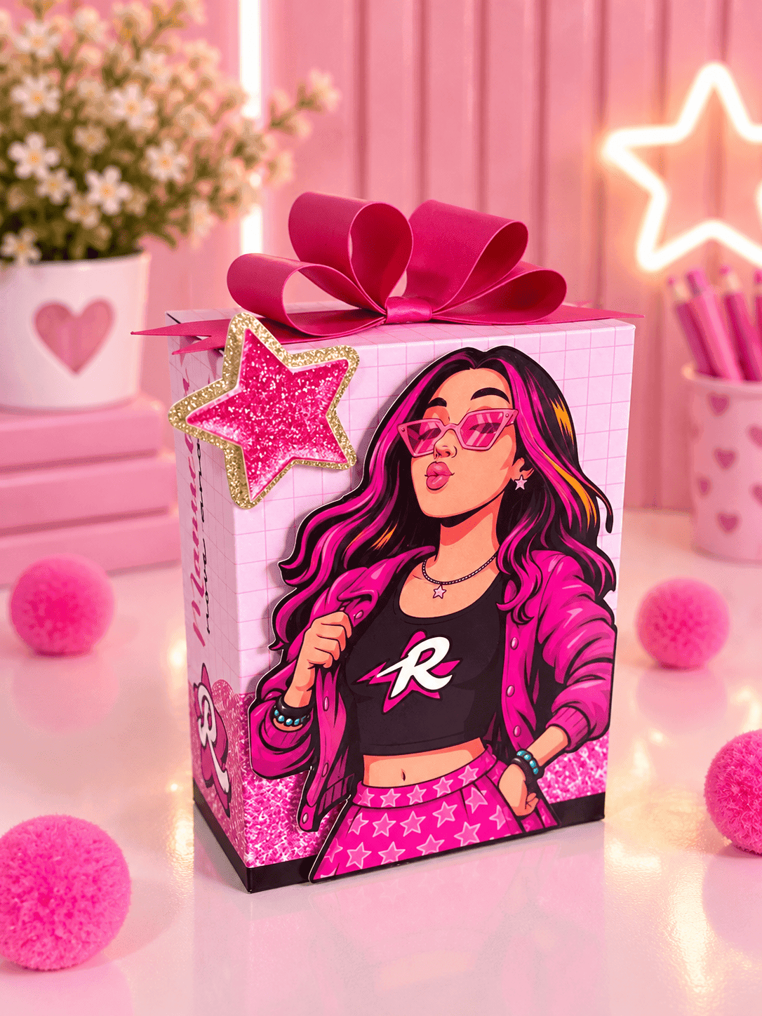 Kit Festa Personalizado Emilly Vick | Arquivo Digital PDF + Studio Silhouette + Fonte + Elementos - imagem 4