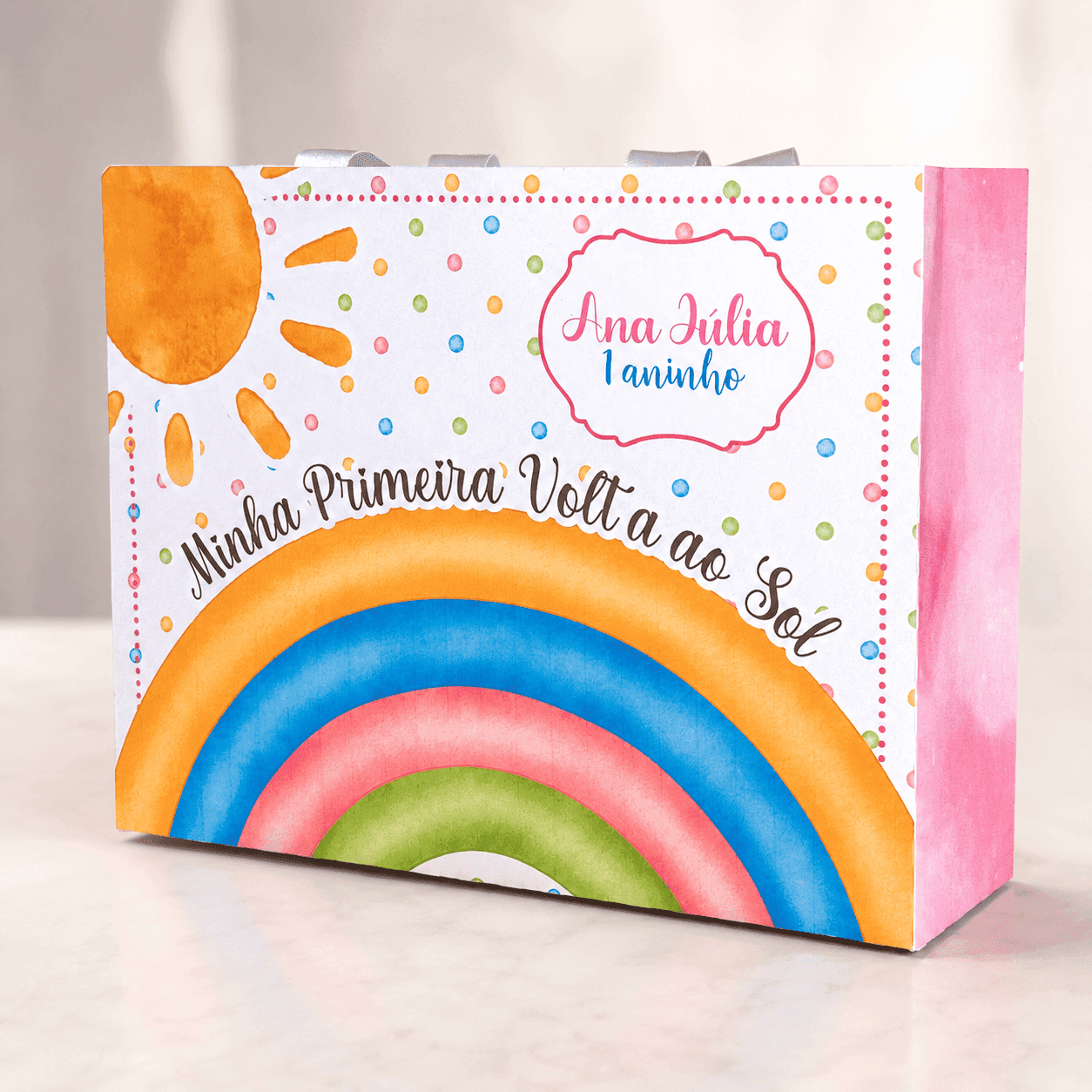 Kit Festa Primeira Volta ao Sol Menina | Arquivo Digital PDF + Studio Silhouette - imagem 2
